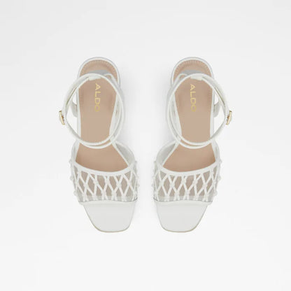 Aldo White Wedge Sandals – Size 40 - 41